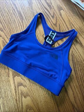 The North Face Women's Cobalt Blue Racerback Sports Bra M